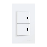 Royu WD603 2-Gang Switch with LED Set (Wide) | Royu by KHM Megatools Corp.